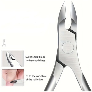 Professional Grade <b>Nail</b> Clippers Sharp Fingernail Toenail Cutter <b>Tool</b> for Men Women Salon Quality Durable Personal Grooming Kit - Product Image 5
