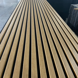 Panneaux acoustiques en fibre <span class=keywords><strong>de</strong></span> polyester MDF plaqué bois Style européen et <span class=keywords><strong>américain</strong></span> écologique pour l'utilisation <span class=keywords><strong>de</strong></span> l'auditorium <span class=keywords><strong>de</strong></span> <span class=keywords><strong>cinéma</strong></span> <span class=keywords><strong>de</strong></span> bureau à domicile - Product Image 4