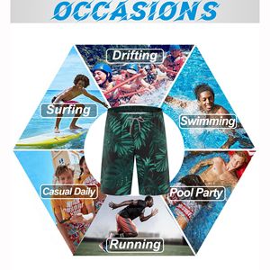 Shorts de Playa para Hombre de Secado Rápido, Resistentes al Agua, con Protección UV, Impresión Personalizada, Ligeros, para Usar Junto a la Piscina - Product Image 6