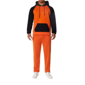 Survêtements de streetwear en gros de haute qualité, design personnalisé, survêtements unis décontractés et respirants pour hommes - Product Image 1