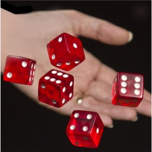 Dados de Resina Blancos Estándar de 16 mm para Juegos, Dados D6 de 6 Caras con Esquinas Cuadradas para Juegos de Mesa, RPG, Casino, Educación, 500 Unidades - Product Image 3