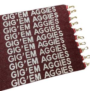 Aggies TexasBag <b>Strap</b> Aggies Headband Aggies Accessories Purse <b>Strap</b> Beaded Aggies Crossbody <b>Strap</b> - Product Image 1