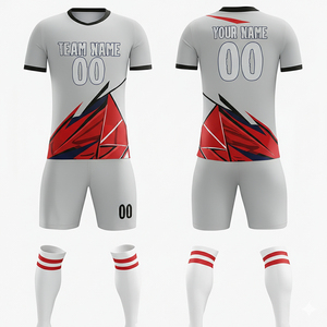 Proveedor mayorista ofrece uniformes de fútbol de alta calidad con logotipo personalizado y servicio profesional para compradores B2B. - Product Image 4