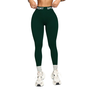 Leggings Deportivos de Cintura Alta para Mujer, Sin Costuras, Levanta Glúteos, Elásticos, para Yoga, Fitness, Running, Entrenamiento, Ropa Deportiva, Pantalones de Compresión Cómodos - Product Image 1