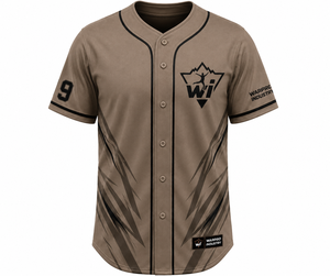 Camiseta de Béisbol WARPRO INDUSTRY para Hombre, Manga Corta, Cierre de Botones, Sublimada, Absorbe la Humedad, Talla Adulto 9 - Product Image 2