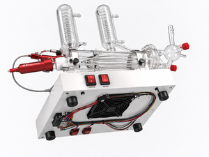 เครื่องกลั่นน้ำแบบสองขั้นตอน ELS Instruments Opti-D Series Hydro Ultra พร้อมระบบทำให้บริสุทธิ์ในห้องปฏิบัติการด้วยแก้วบอโรซิลิเกต ระบบทำความร้อนด้วยแกนควอตซ์ - Product Image 6