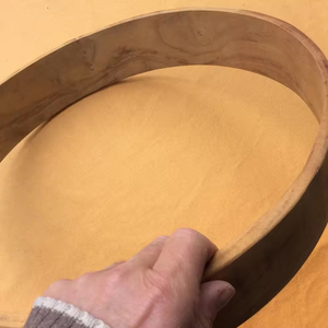 Best New Design Made Willow Wood Drum Hoop for Bodhran Shamanic Sizes 14" Hoops Frame Drum Willow Wooden Hoops Willow Wood Drum - Product Image 3