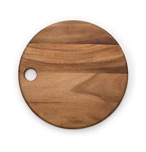 Tabla de cortar redonda de madera para queso y carne, tabla de picar y charcutería de madera de tendencia 2026, decoración y accesorios de cocina - Product Image 1