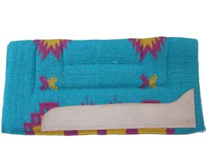 2024 Wholesale High Quality Western Horse Riding Saddle <b>Pads</b> 100% Poly Wool Navajo Wool Many Designs Customized Color Logo Horse - Product Image 6