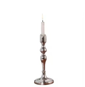 Support de bougie en métal minimaliste, porte-bougie décoratif, décoration de table pour salon, centre de table de mariage, pièce d'appoint - Product Image 6