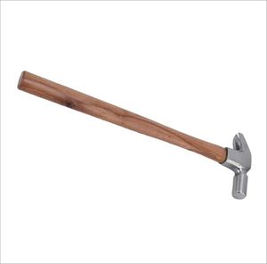 Outil de fermeur de chevaux réutilisable en acier inoxydable forgé, équipement de soin des sabots avec manche en bois dur, usage vétérinaire, fournitures pour fermeurs - Product Image 2