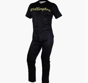 Uniforme de Béisbol para Mujer Adulta, de Alta Calidad, Transpirable, Estilo Hip-Hop, con Botones, Manga Corta, Conjunto Completo, Venta Caliente - Product Image 4
