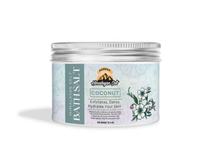 Exfoliante Corporal de Sal del Himalaya con Fragancia Cítrica Natural, Artesanía Natural, Exfoliante Orgánico, Hidratante, Aclarante de Piel - Product Image 3