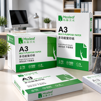 Papier copie A3 blanc de haute qualité Maxleaf 70g 500 feuilles/rame de Bangkok pour usage bureautique