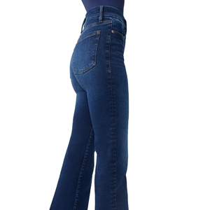 Grey High Street Style Women's Wide Leg Denim <b>Overalls</b> Breathable Quick Dry Eco-Friendly Casual Streetwear 100% Cotton - Product Image 5