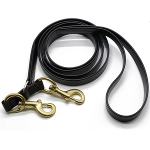 Lujoso Halter de Polo Ajustable de Cuero/Nylon con Acolchado Suave y Duradero, Ajuste Cómodo, Herrajes para Equitación y Entrenamiento - Product Image 2