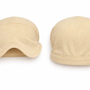 Gorro de Dormir para Bebé Unisex 100% Algodón Orgánico Personalizable, Gorro Suave y Transpirable para Recién Nacido, Regalo Delicado para la Piel - Product Image 1