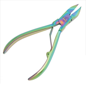 Coupe-ongles imprimés pour les ongles incarnés et épais avec ressort métallique et lames concaves, outils de beauté de 4 pouces - Product Image 2