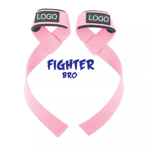 Soporte de Muñeca de Nailon Rosa Fighter Bro para Gimnasio y Fitness, Cómodo y Ajustable, Equipo de Entrenamiento - Product Image 1