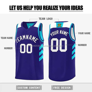 Maillot de basket-ball réversible personnalisé imprimé de haute qualité OEM avec tissu respirant à séchage rapide, tailles adultes unisexes - Product Image 5