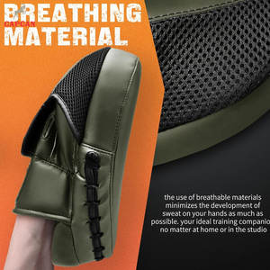 Nouveau style de focus pad de boxe personnalisé en cuir, fabriqué sur mesure, durable, léger, respectueux de l'environnement, pour l'entraînement, vente en gros - Product Image 6