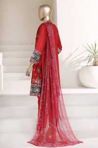 ชุดสัลวาร์กะมีซสำหรับผู้หญิง ดีไซน์ผ้าฝ้าย/ผ้าลอน ชุดสัลวาร์กะมีซปักลาย ผ้าฝ้าย/ผ้าลอน ชุดสัลวาร์กะมีซแบบปากีสถาน - Product Image 2