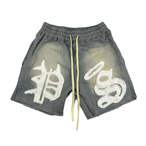 กางเกงขาสั้นลำลองผู้ชายผ้าออกซ์ฟอร์ดไนลอน/สแปนเด็กซ์ ทรงกลางเอว แห้งเร็ว ซักกรดด้านหน้า ความยาวระดับเข่า พิมพ์ลายดิจิตอลตามสั่ง - Product Image 4