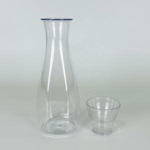 ชุดเหยือกน้ำพลาสติกแบบไม่แตกทันสมัยพร้อมถ้วยเครื่องดื่มใช้ในร่มและกลางแจ้งหลากสี - Product Image 5