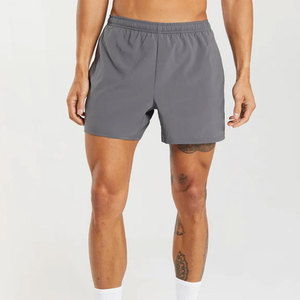 Shorts de sport pour hommes, taille élastique, décontractés, fitness, musculation, entraînement estival, séchage rapide, respirants, anti-UV, imperméables - Product Image 3