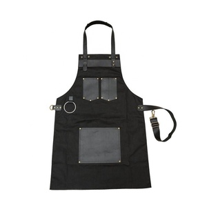 Nouvel arrivage : Tablier de barbier/coiffeur réutilisable avec porte-outils, poches et sangle en cuir, tablier unisexe pour adulte, protection UV - Product Image 2