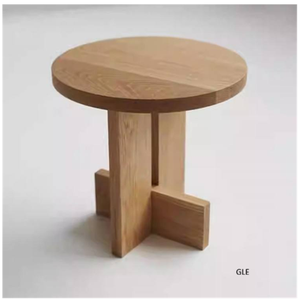 Premium Curved Solid Wood Nightstand-C-Frame <b>Bedside</b> <b>Table</b> in Dark Walnut-Modern Minimalist Bedroom Furniture Durable Handmade - Product Image 1