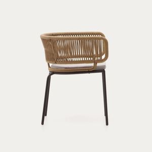 Luxury Beige Chair with Premium Finish Soft Cushion <b>Seat</b> Elegant Furniture for Living Room Bedroom Kitchen Office Dining Area - Product Image 3