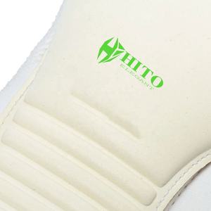 Gants de gardien de but professionnels avec protection dorsale complète en latex, contact frontal en latex et sangle élastique intégrée - Product Image 6