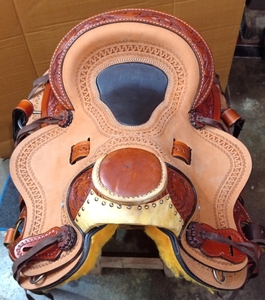 Selle de cheval en cuir de haute qualité 2026, style western, faite à la main, disponible à un prix abordable - Product Image 3