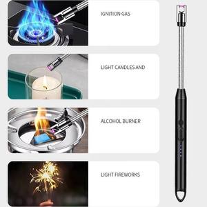 plasma arc usb rechargeable electric <b>lighter</b> candle for kitchen Type-c charging electronic <b>lighter</b> for stove support <b>custom</b> LOGO - Product Image 2
