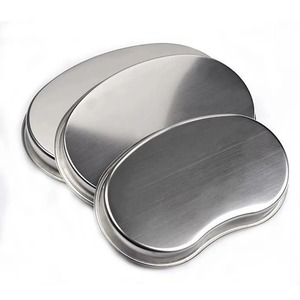 Nueva Bandeja Esterilizada de Acero Inoxidable 304 con Borde Liso, Bandeja Multifuncional para Frascos, Bandeja Contenedora de Cosméticos, Bandeja Dental de Acero Inoxidable - Product Image 4
