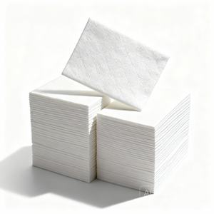 Serviettes en papier carrées de qualité restaurant, propres, douces, jetables, pour la table à manger des cafés - Product Image 2