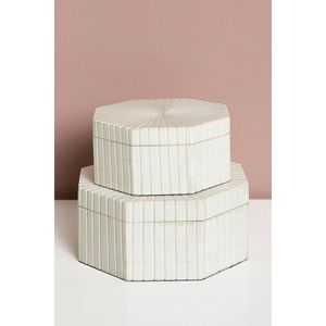 Boîte à Bijoux et Récipient à Fruits Secs en Bois avec Incrustations de Os Naturelles, Artisanat, Vaisselle pour Décoration Intérieure, Panneaux Muraux Inclus - Product Image 6