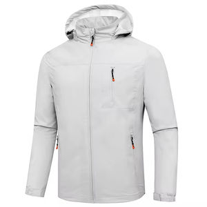 Veste coupe-vent imperméable unisexe de haute qualité pour homme, en polaire, personnalisable, vêtements de sport, confortable, avec revêtement en toile - Product Image 5