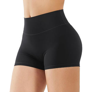 Women's Booty Shorts Scrunch Butt Gym Wear High <b>Waist</b> Seamless Workout Leggings Yoga Fitness Training Apparel - Product Image 2