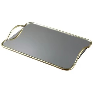 Premium Metal Chocolate Tray Stainless Steel Dessert Serving Tray Candy <b>Display</b> Plate Kitchen Dining <b>Table</b> Use - Product Image 4