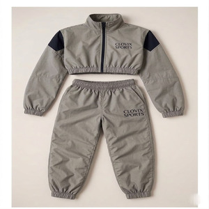 High Quality Nylon Windbreaker Tracksuit Set Women Waterproof <b>Lightweight</b> <b>Running</b> Sports <b>Jacket</b> Pants Training Set - Product Image 1