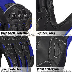 Gants de moto imperméables à écran tactile pour la sécurité des mains, meilleur matériau pour les gants de moto - Product Image 4