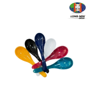 Cuillère à soupe asiatique en plastique PET LONGNEW |   Vaisselle personnalisée écologique et colorée - Product Image 1