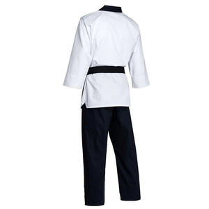 Uniforme d'école de Taekwondo, Académie d'arts martiaux, Dobok en polyester et coton, Kit d'entraînement pour instructeurs, Fournisseur de vêtements de sport sur mesure OEM - Product Image 2