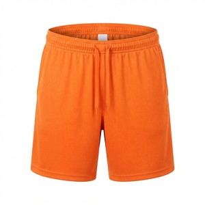 Custom Logo Men's Athletic Gym Shorts Quick Dry <b>Mesh</b> Sports <b>Pants</b> with Zipper Pockets OEM Wholesale - Product Image 1