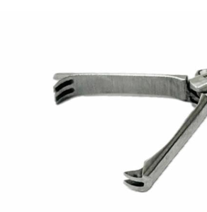 Pince à griffes laparoscopique 2x3 pour interventions chirurgicales, 5 mm x 330 mm, poignée de type Wolf. - Product Image 2