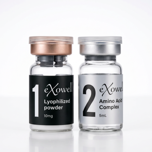 EXOWELL Solution Cellulaire Exo Hydrolysée d'Origine Végétale Anti-Âge Régénération Cutanée avec Acides Aminés et Vitamines - Product Image 1