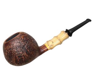 Pipe à tabac classique en bois de bruyère pour homme, embout coloré en Cumberland - Product Image 2