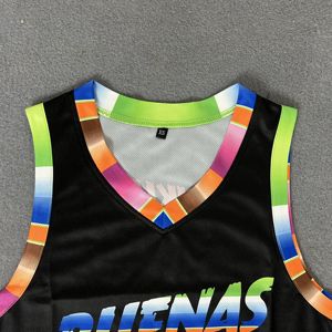 Professional Basketball Jersey 100% Polyester Quick Dry Custom Team Name Made for <b>Athletes</b> - Product Image 4
